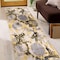 World Rug Gallery Contemporary Abstract Circles Non Shedding Soft Area Rug 2' x 7' Yellow 389YELLOW2x7 - alternate 2